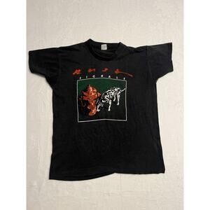 Rush Signals New World Tour 82-83 Original VINTAGE Med Concert T-Shirt Houston